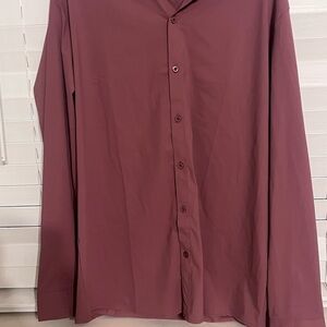 Chic Plum Button Down Shirt for Women